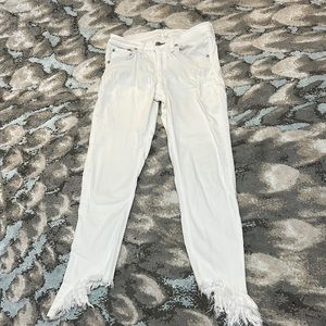 Rag and Bone White Jeans